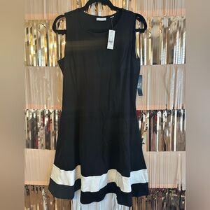 NWT NY&Co Fit & Flare Little Black Dress - Size Large